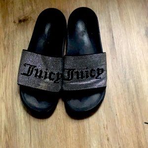 Juicy Couture Slides(diamonds)
